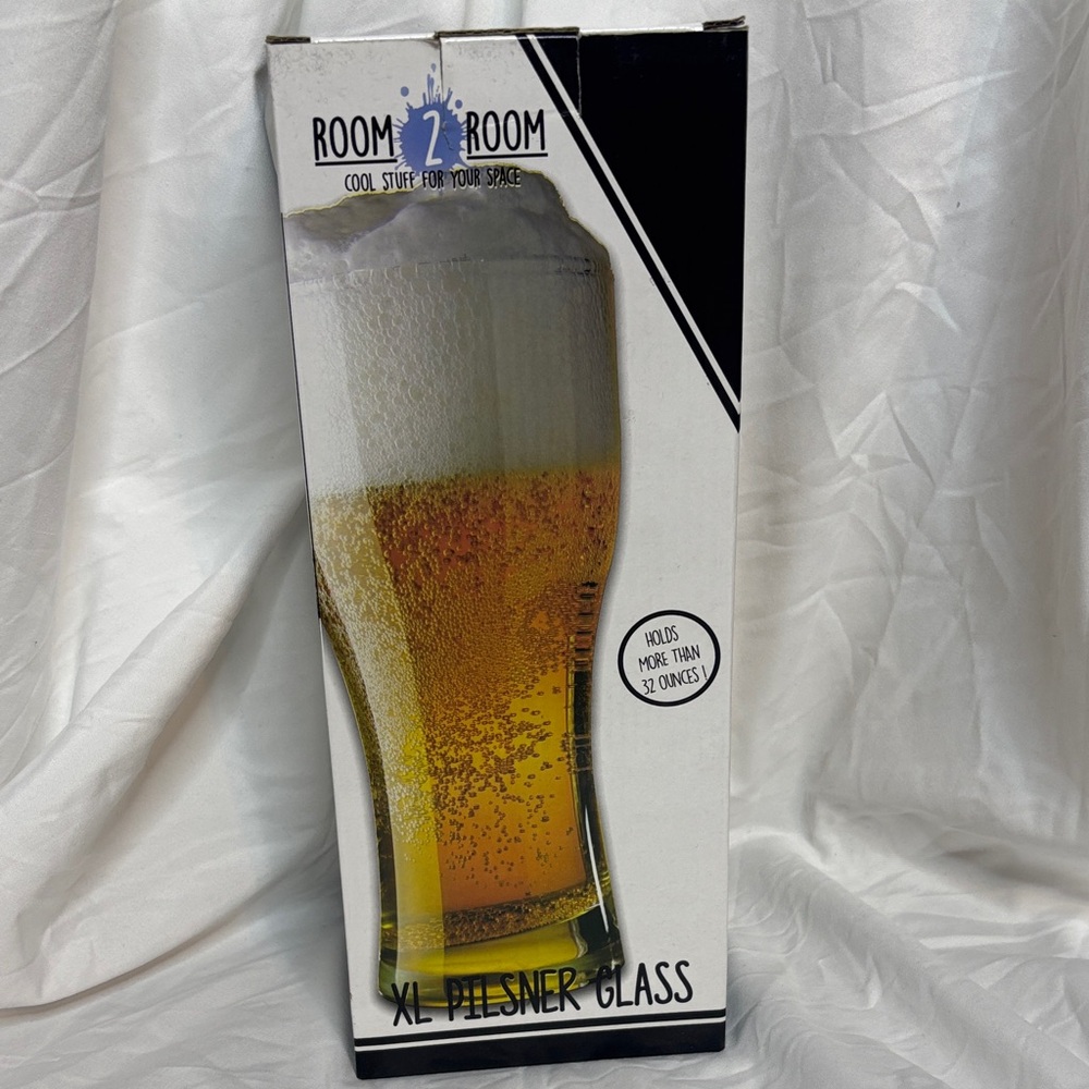 Room 2 Room XL Pilsner Glass - Clear
